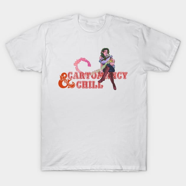 Cartomancy and Chill T-Shirt by Maxx Slow